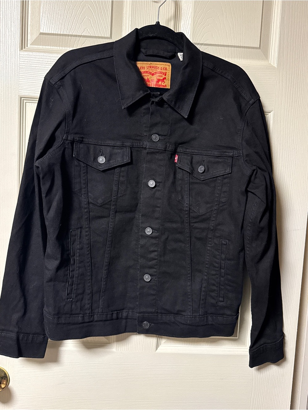 Levi's Black Lightweight Denim Shirt Jacket